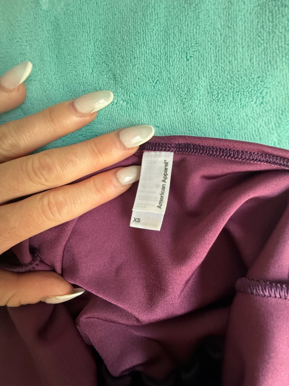 American Apparel Plum Skater Dress - Picture 3 of 3